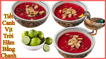 Cách Hãm Và Đánh Tiết Canh Vịt Rất Hiệu Quả // Bếp VN