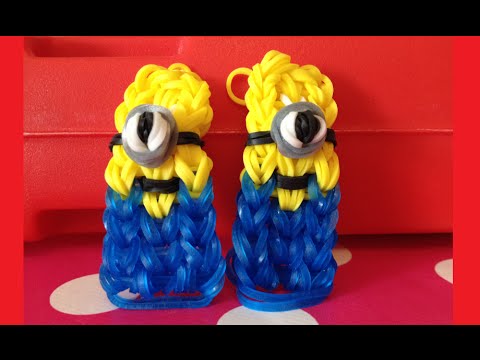 Video: Hur man gör en Minion Rainbow Loom (med bilder)