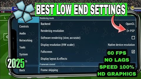 Best PPSSPP Settings for Android Gaming in 2025