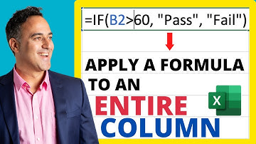 How to Apply Formula to an Entire Column in Microsoft Excel