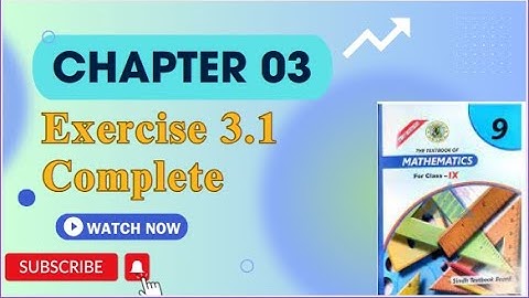 Exercise 3.1 Complete Questions ( 1,2,3,4,5,7) | New Mathematics Class 9 2022 | #maths #sindh_board