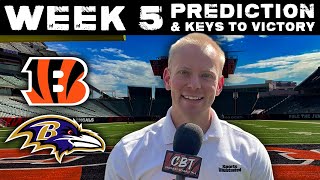Bengals at Ravens Prediction and Keys to Victory | NFL Sunday Night Football
