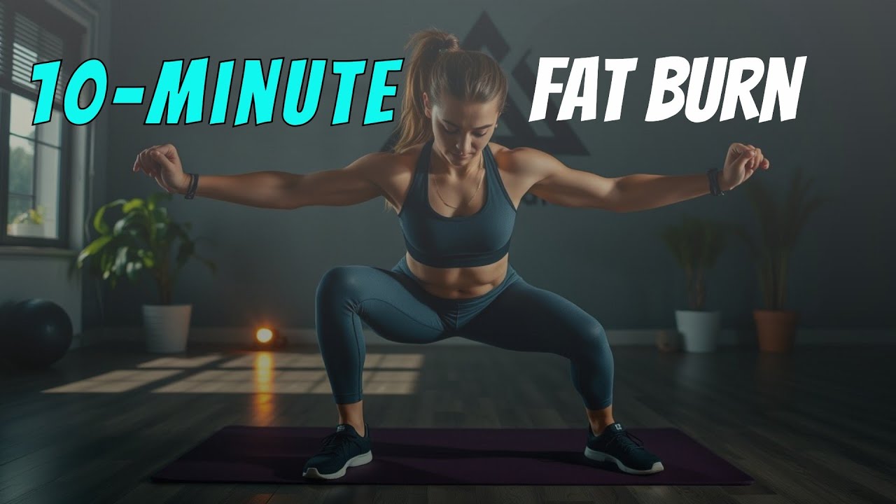10-Minute Full Body Fat-Burning Home Workout | No Equipment Needed ...