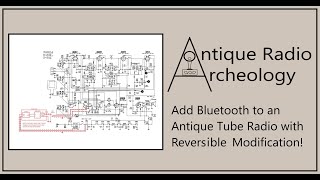 Add Bluetooth to an Antique Tube Radio with this Reversible Bluetooth Receiver Modification!