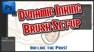 Creating and Using a Dynamic Inking Brush in Photoshop CC