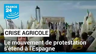 Crise agricole : après la France et l'Allemagne, le mouvement de protestation s'étend à l'Espagne