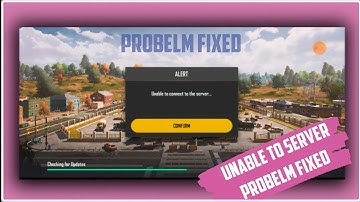 Pubg New State Unable to Server Connect Problem Solved // How To Unable To Server Connect Fixed