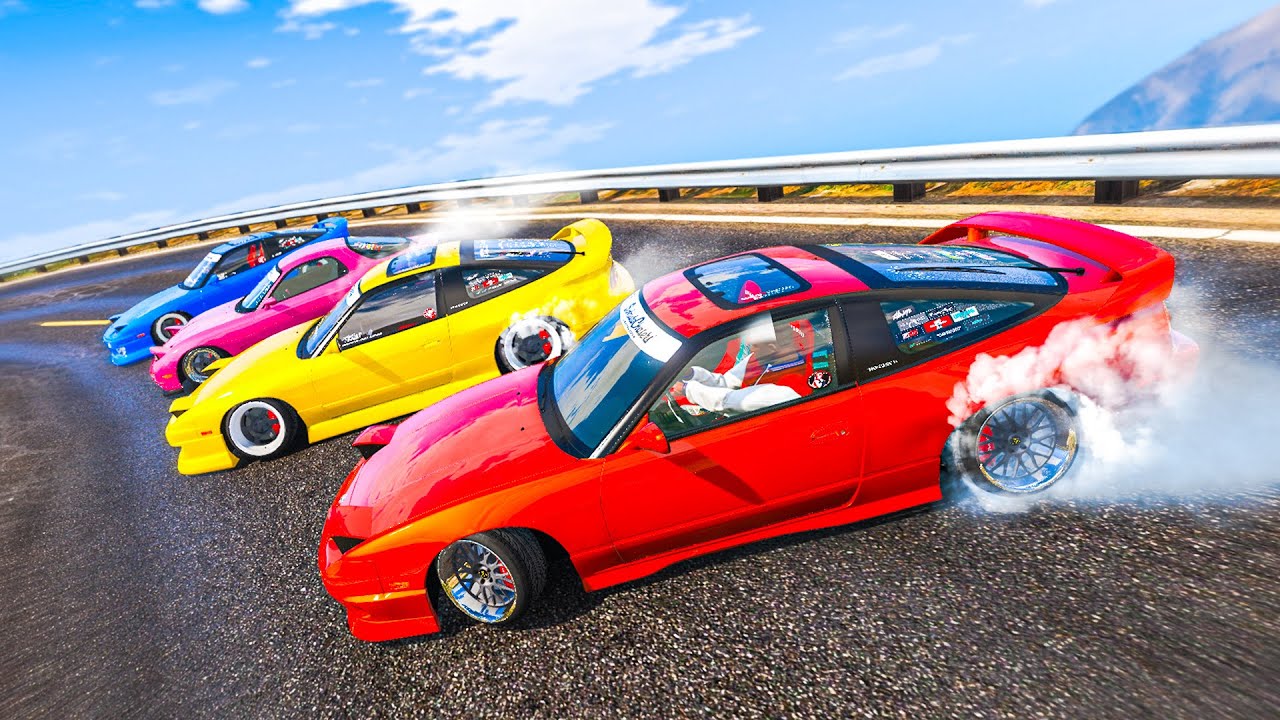 CRAZIEST GTA 5 ONLINE DRIFTING! (FiveM) YouTube