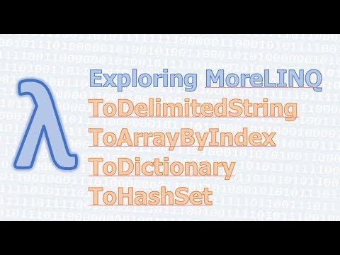 MoreLINQ 20 -