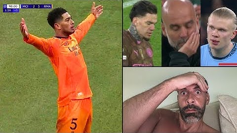 Crazy Reactions to Jude Bellingham's Last Minute Winning Goal vs Man City 😍 | Real Madrid