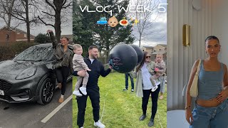 NEW CAR DAY🚙GENDER REVEAL👶🏼&amp; LONDON EVENT✨ | VLOG WEEK 6