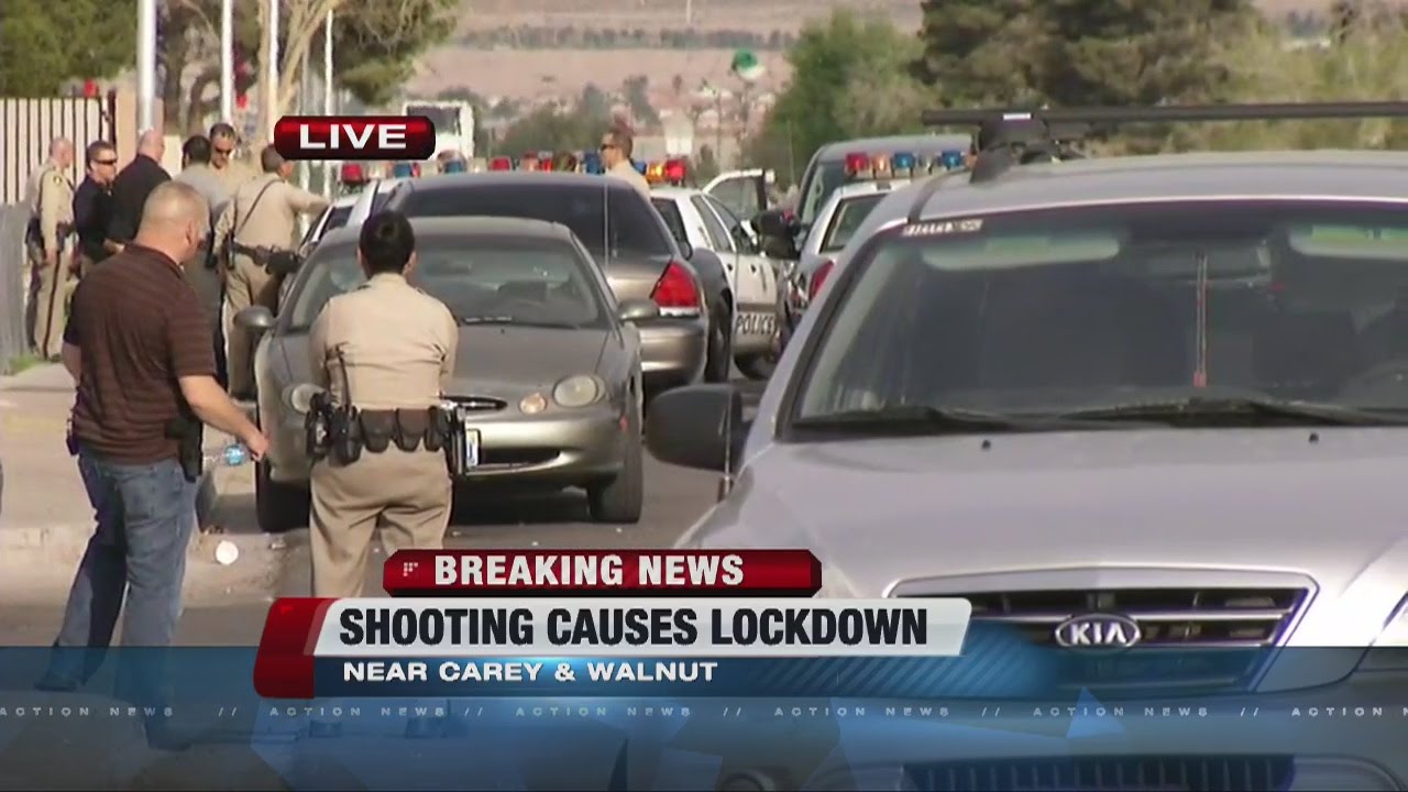 Shooting forces several Las Vegas schools into lockdown - YouTube