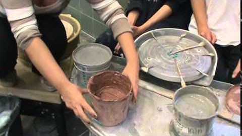 Sgrafitto: Part 1 covering project with slip