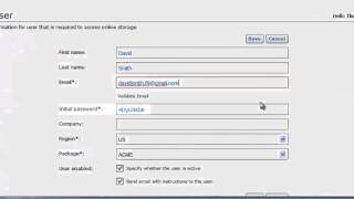 CloudBerry Managed Backup Service: Creating Users and Storage Quotas