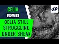 Celia Struggling to Intensify