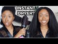 OMG I TRIED NEW ONE STEP HAIR BRUSH DRYER ON WET CURLY HAIR! DOES IT WORK ON TYPE 4 HAIR?