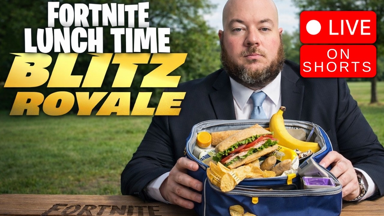 🔴LIVE on Shorts! Fortnite Blitz Lunch Hour! Victory Cravings