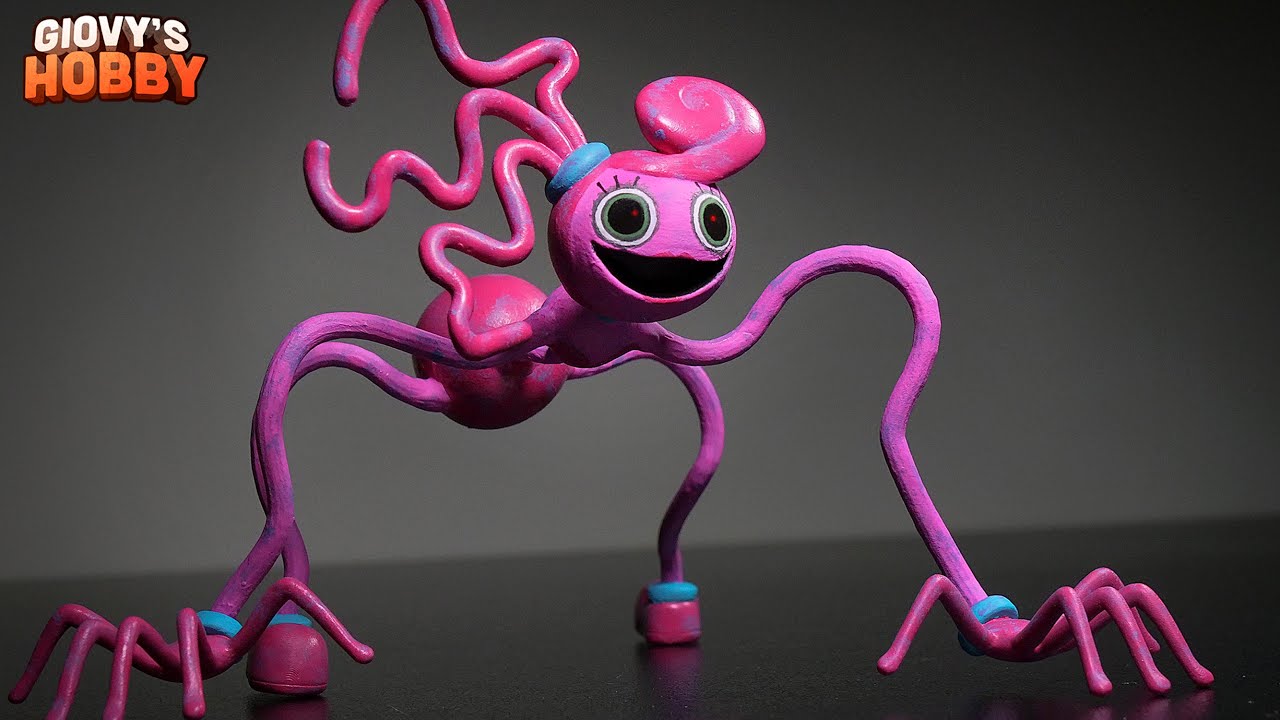 How to: MOMMY LONG LEGS - POPPY PLAYTIME ,colab:@RYNOARTS ✓ POLIMER CLAY 