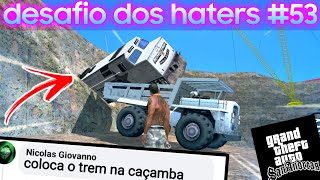 GTA p/ ANDROID - fiz oq os haters mandaram #31 