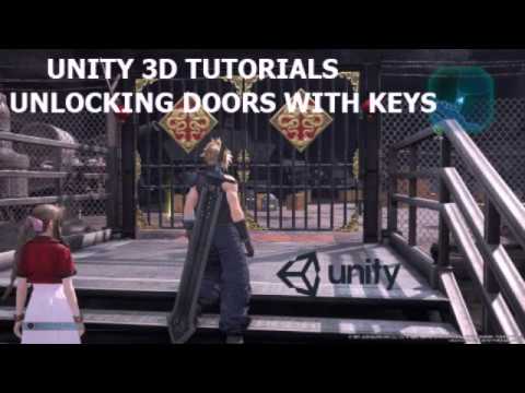 UNITY TUTORIALS:UNLOCK DOORS WITH KEYS - YouTube