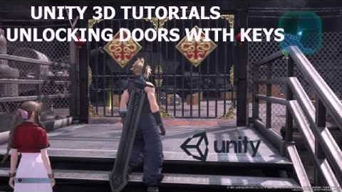 UNITY TUTORIALS:UNLOCK DOORS WITH KEYS