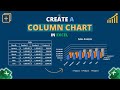 How to Create a Column Chart in Excel