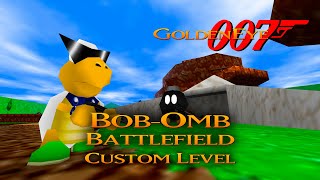 GoldenEye 007 N64  Bobomb Battlefield  00 Agent (Custom level)