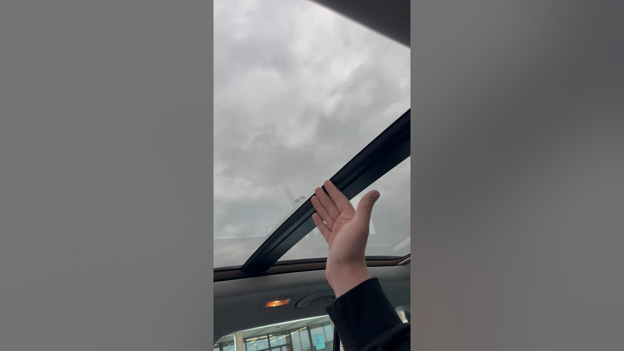 How To Fix VW Tiguan Sunroof Shade Stuck Half Way Open YouTube