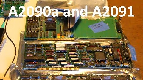 The A2090a and A2091 Amiga HDD Controllers Part 1: Introduction