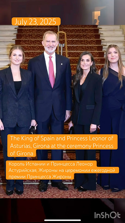 THE KING of SPAIN and PRINCESS #LEONOR of Asturias and Girona at the ceremony #Princess #Girona 2025