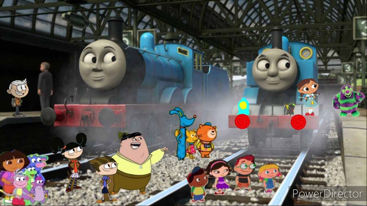 Thomas, Edward & their Special Friends meeting Roly Mo (Updated) - YouTube