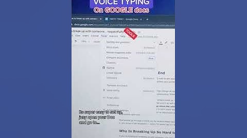 How to Use Voice Typing on Google Docs