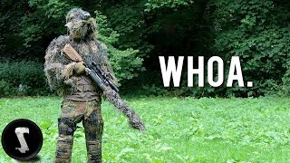 LONG Range Airsoft Sniping - Ghillie Swamp Sniper