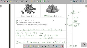 GCSE WJEC Numeracy Unit 1 Intermediate 2020 Autumn Video Solutions