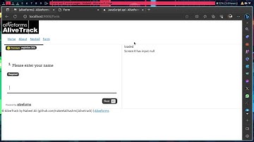 JavaScript and iFrame Event Handling in Aliveforms - Handle Form events in Webpage