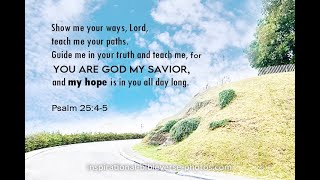 Psalm 25:4-5