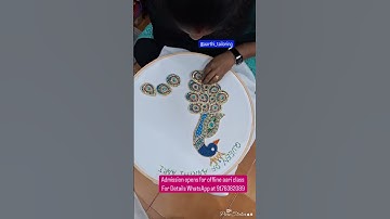 offline aari class student work || Aarthi tailoring and aari class