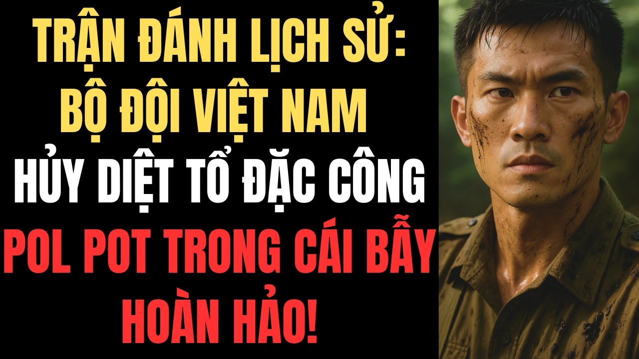 Trận Đánh Lịch Sử: Bộ Đội Việt Nam Hủy Diệt Tổ Đặc Công Pol Pot Trong Cái Bẫy Hoàn Hảo!