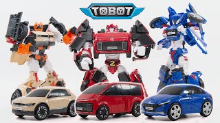 Tobot Korea Transformers NEW 2023 X Y Z Ionic 5 Avante Staria Vehicles Robot Toys