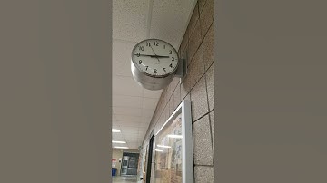 Vintage National Time Smooth Movement Clock