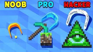 NOOB vs PRO vs HACKER - Collect Cubes screenshot 2