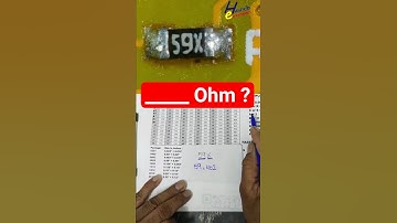 59X SMD Resistor Marking Code Explained | How to Decode SMD Resistor Value #shorts