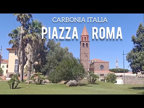 Piazza Roma | Carbonia Italia [walkthrough]