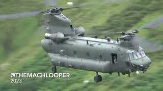 MACH LOOP: LOW LEVEL CHINOOK AT LFA7