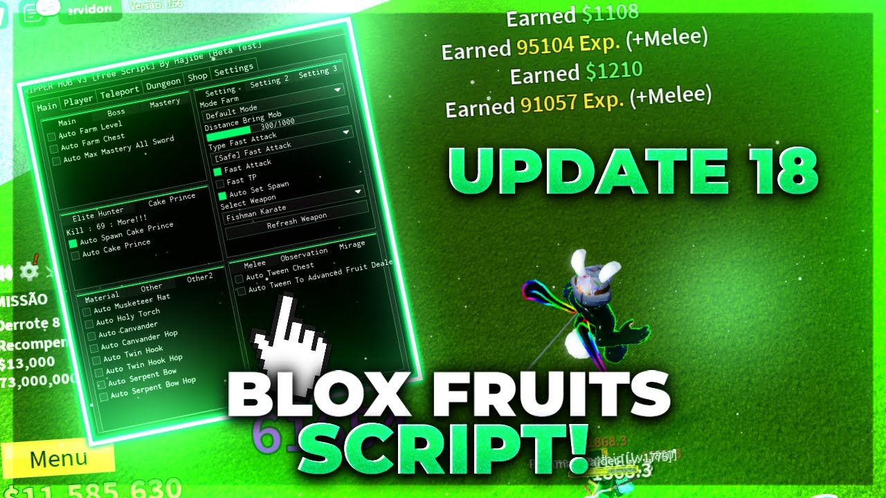 Scripts para Blox Fruits 2023 - PROJAKER