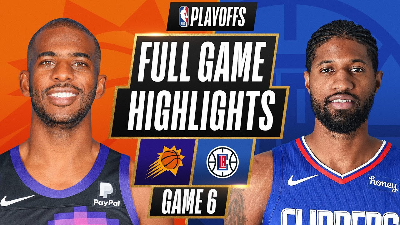 2 SUNS #4 CLIPPERS | FULL GAME HIGHLIGHTS | June 30, 2021 - YouTube