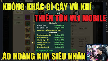 VÕ LÂM 1 MOBILE: ÁO HOÀNG KIM SIÊU NHÂN CỦA THIÊN TÔN KHÔNG KHÁC GÌ CÂY VŨ KHÍ -FULL 6 DÒNG VÀNG