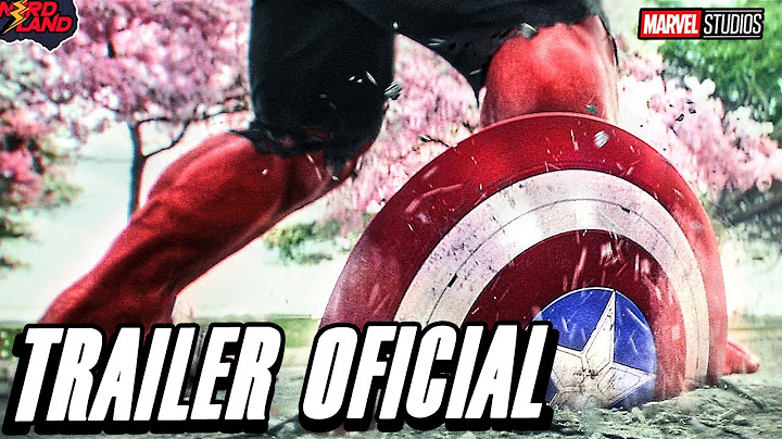 HULK VERMELHO!! TRAILER OFICIAL CAPITÃO AMÉRICA 4: ADMIRÁVEL MUNDO NOVO