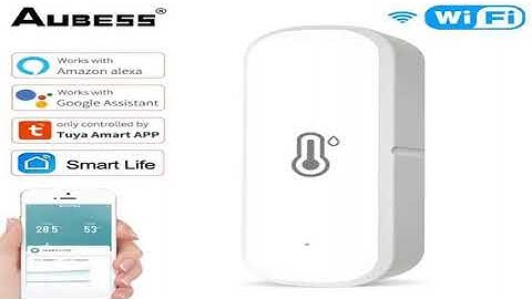 Tuya WiFi Temperature Humidity Sensor Thermometer Hygrometer Smart Home Security Alarm For Smar