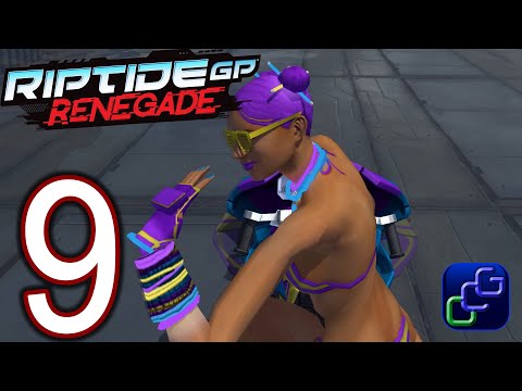 Riptide GP Renegade PS4 PC Walkthrough - Part 9 - Career: Line Of Duty, Fast Squiggly Racing